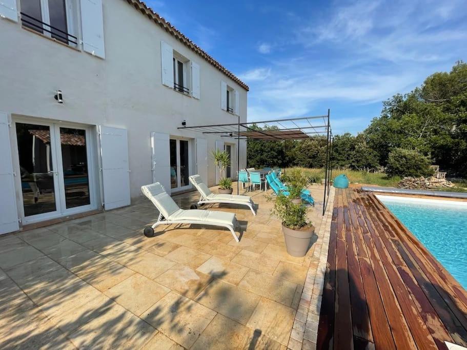 Villa Piscine - Gorges Du Verdon, Lac De Sainte-Croix Régusse Exteriör bild