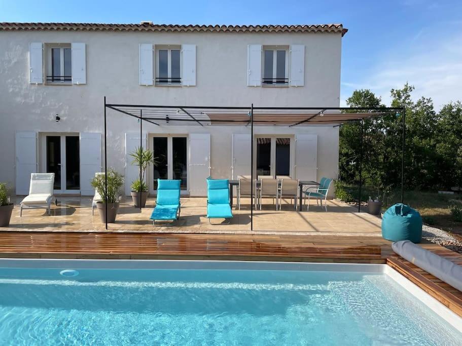Villa Piscine - Gorges Du Verdon, Lac De Sainte-Croix Régusse Exteriör bild